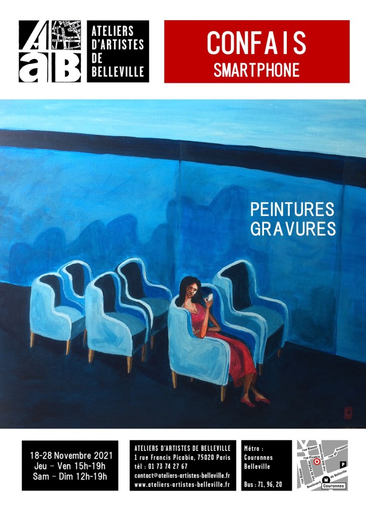 Expo Smartphone: l'affiche (c) Confais 2021