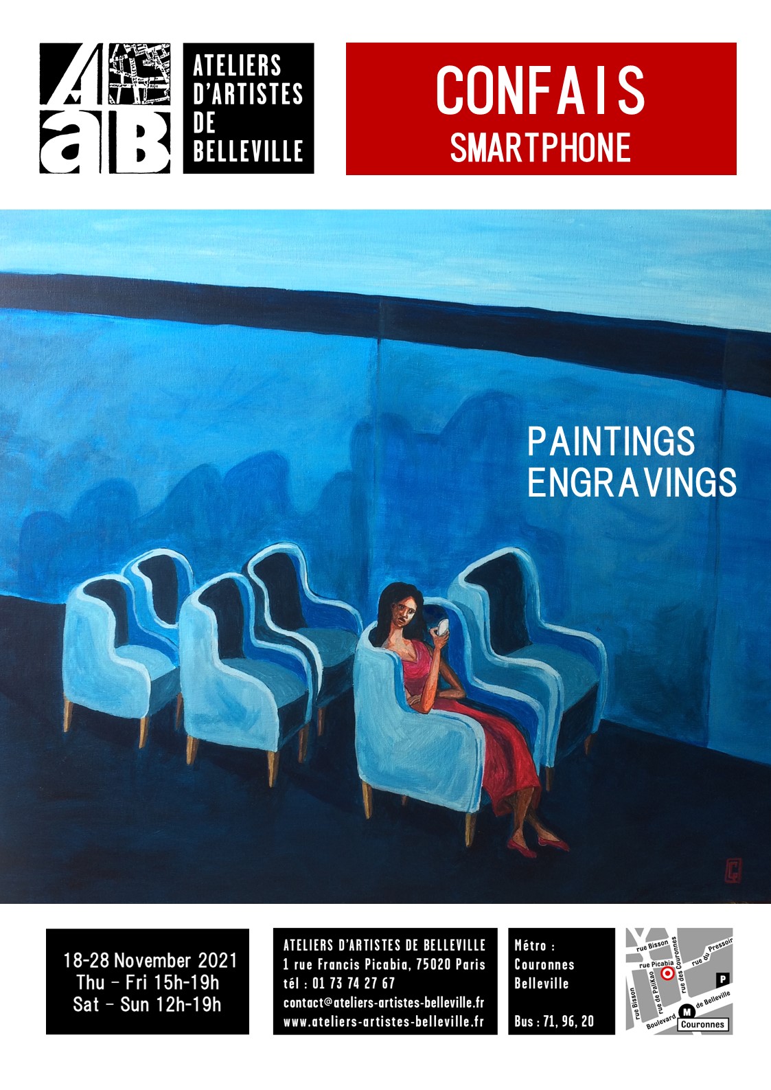 Expo Smartphone: the poster (c) Confais 2021